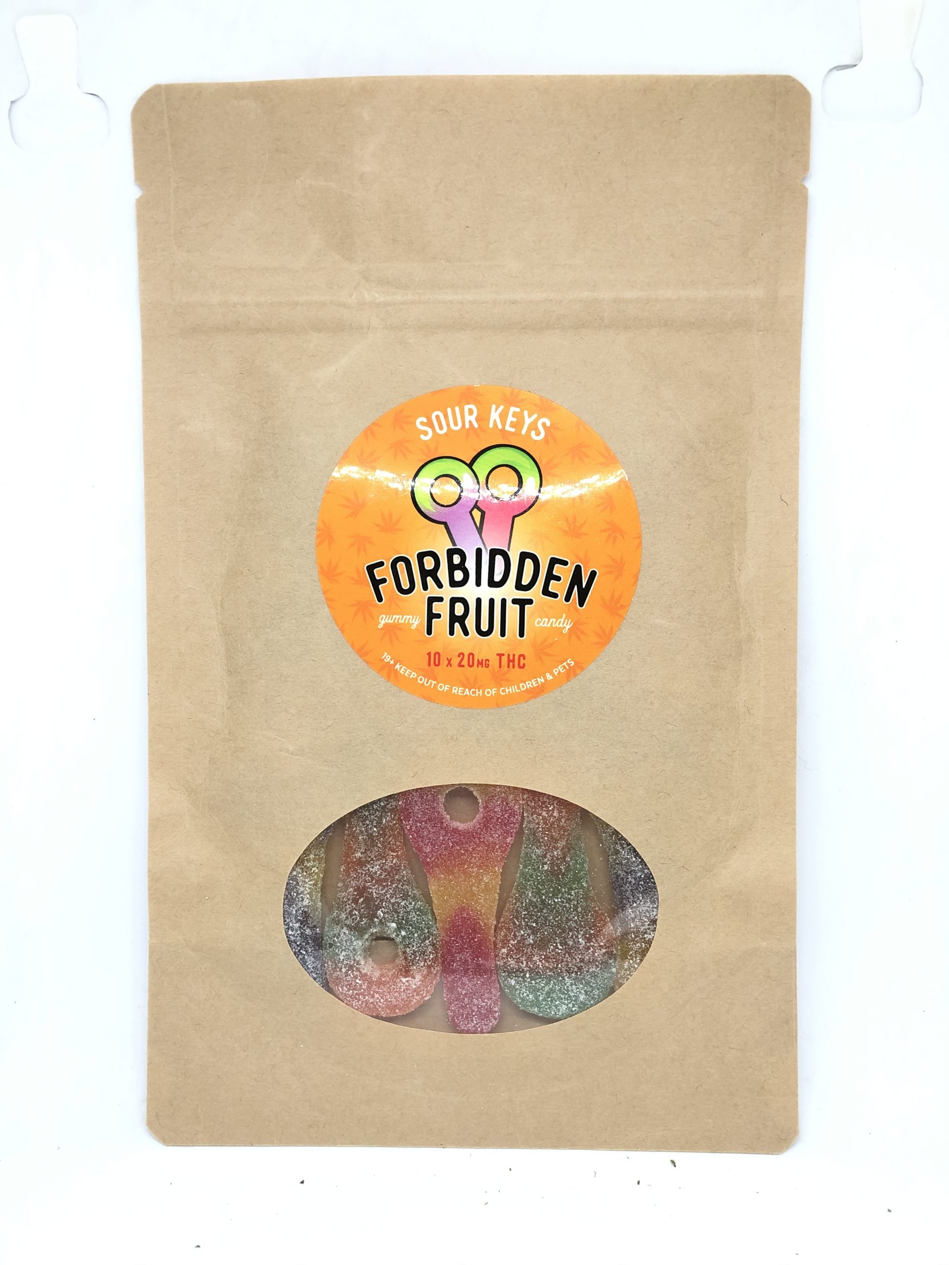 Forbidden Fruit - Sour Keys 20mg | My 28 Grams