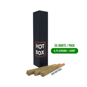 Amnesia Haze Pre Rolls – Hot Box (3 Pack)
