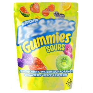 Weedsavers Gummies Sour – 300 mg