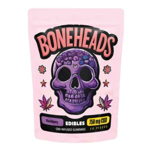 Boneheads 750mg CBD Gummy – Blackberry